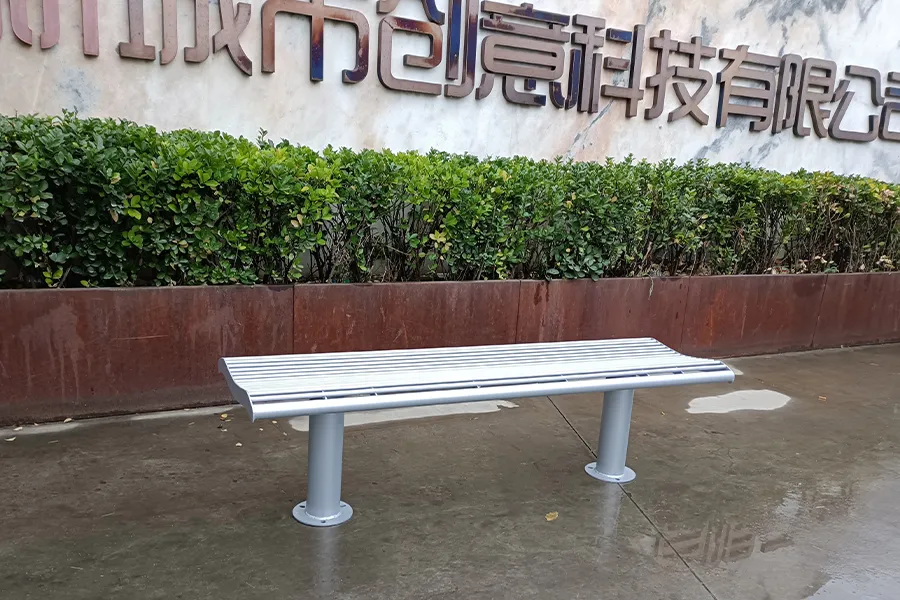 碳钢休闲椅,公园椅,休闲座凳,广场商场庭院长凳