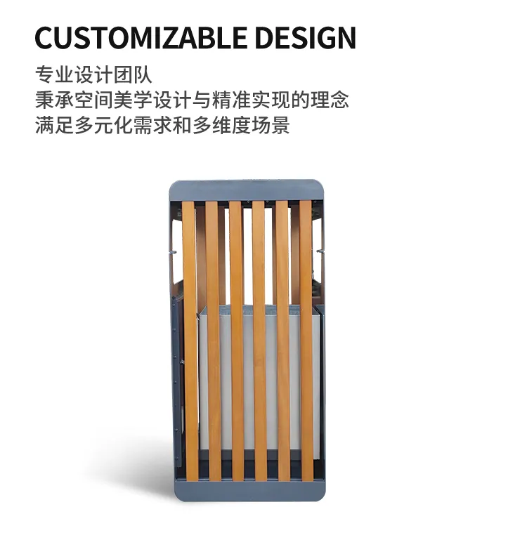 铁艺垃圾桶