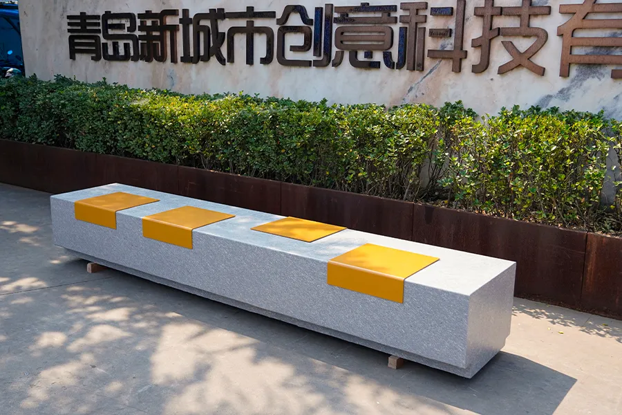 高性能混凝土坐凳,广场休闲凳,公园座凳,商场长条凳,休闲凳定制厂家