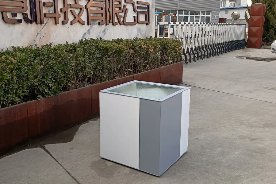 不锈钢花箱花槽,户外花箱,园艺花箱定制
