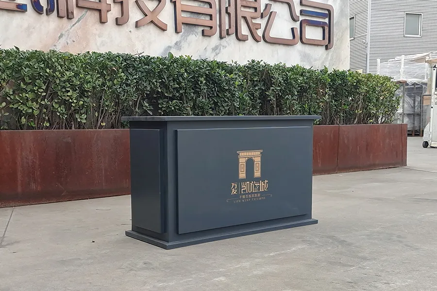 室内外花箱,户外花箱,铁艺花箱,户外成品花箱,道路花箱厂家