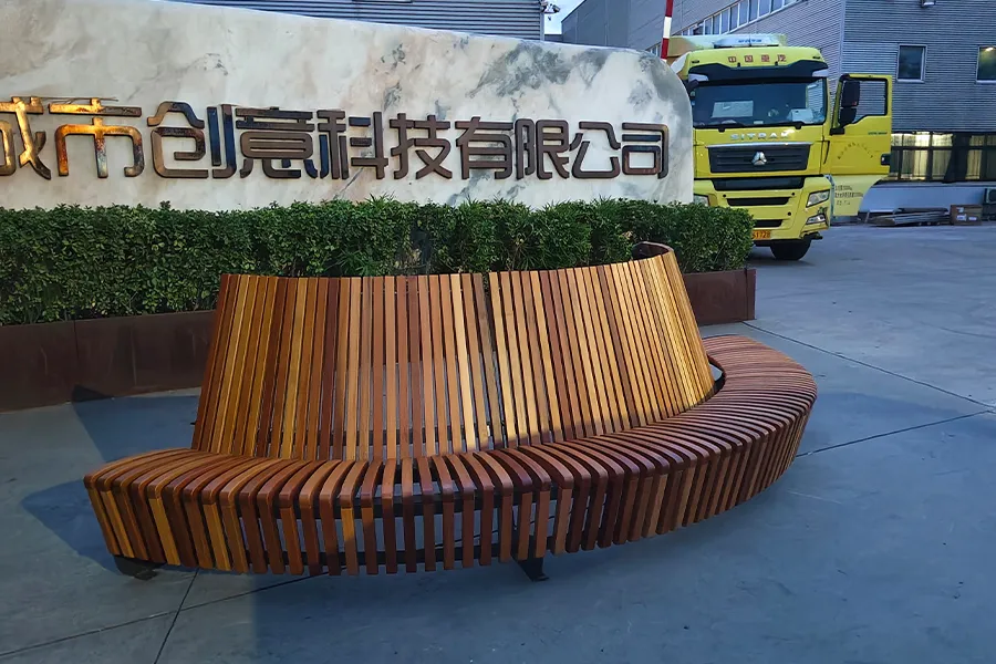 弧形坐凳,景观坐凳,户外公园椅,公园长椅