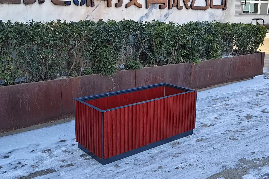 铝合金花箱,户外铝合金花箱,花箱定制厂家,铝合金户外花箱价格