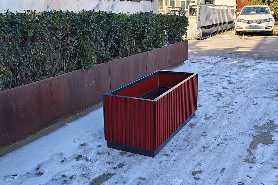 铝合金花箱,户外铝合金花箱,花箱定制厂家,铝合金户外花箱价格